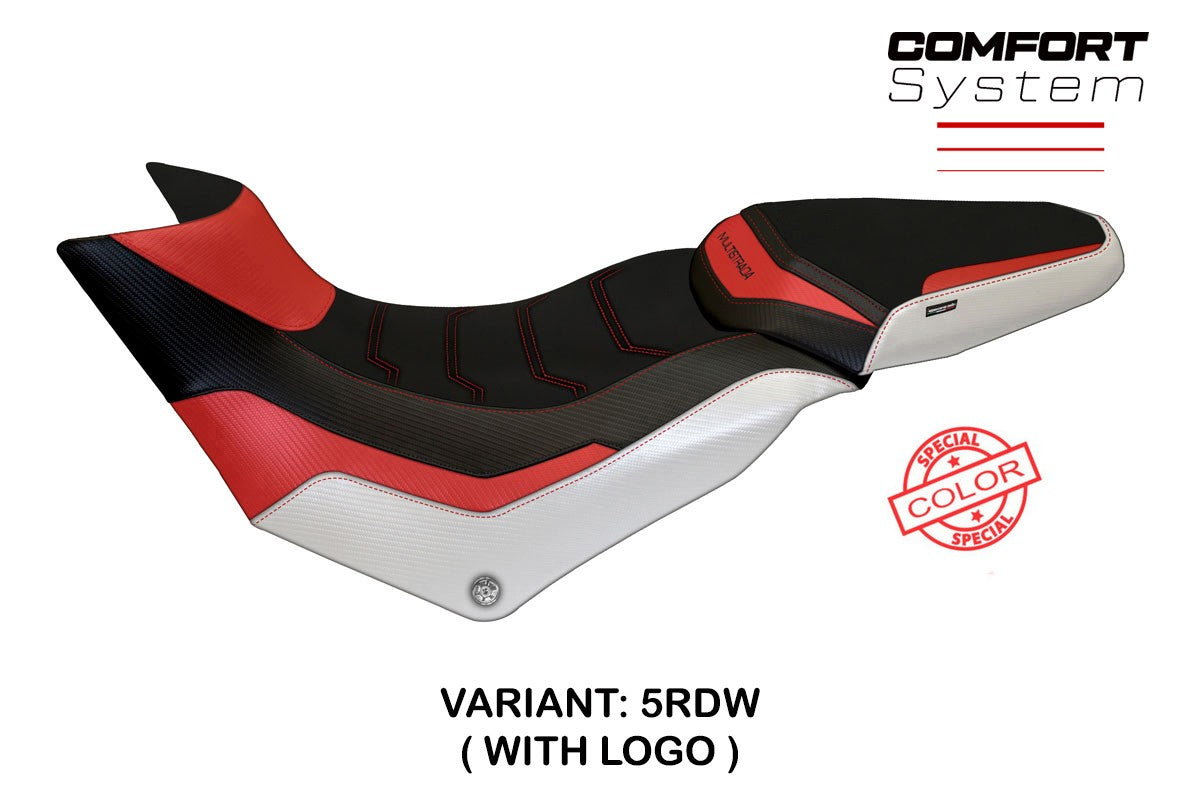 Yhteensopiva istuinpäällinen - Ducati Multistrada 950 2017-2021 - mod Praga Special Color Comfort System