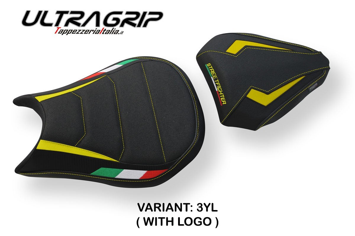 Yhteensopiva istuinpäällinen - Ducati Streetfighter 2009-2015 - mod Florida Trico Ultragrip