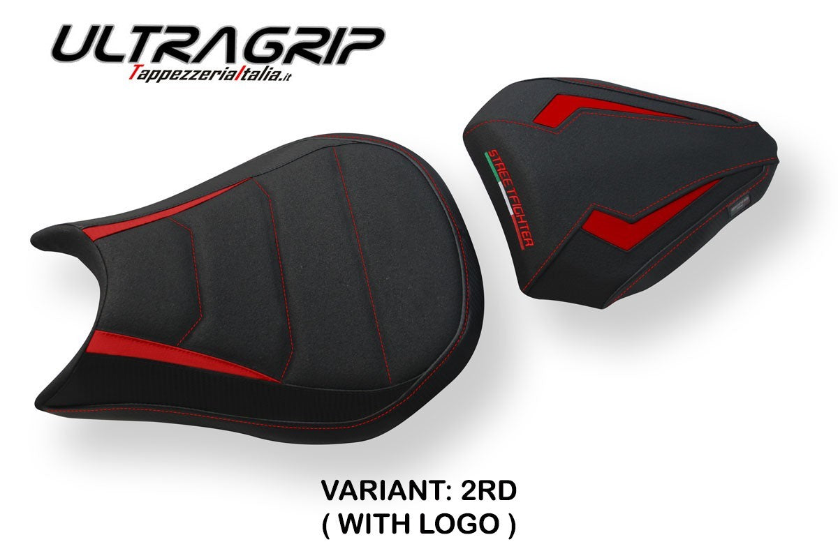 Yhteensopiva istuinpäällinen - Ducati Streetfighter 2009-2015 - mod Florida Ultragrip