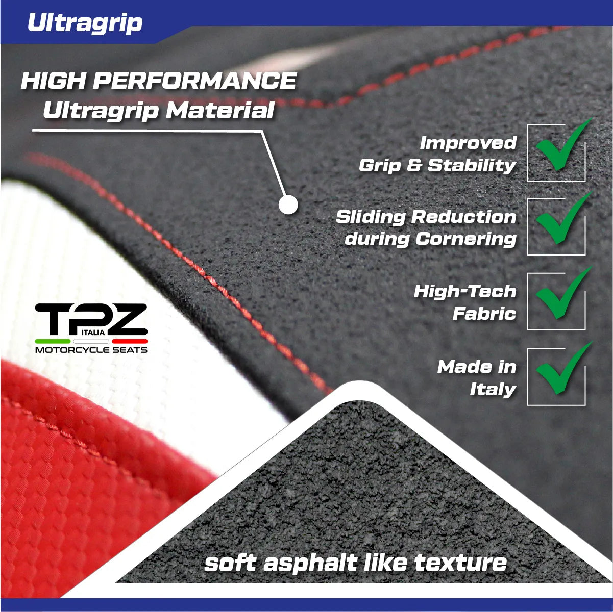 Yhteensopiva istuinpäällinen - Honda X-ADV 2021-2024 - mod Nara Ultragrip
