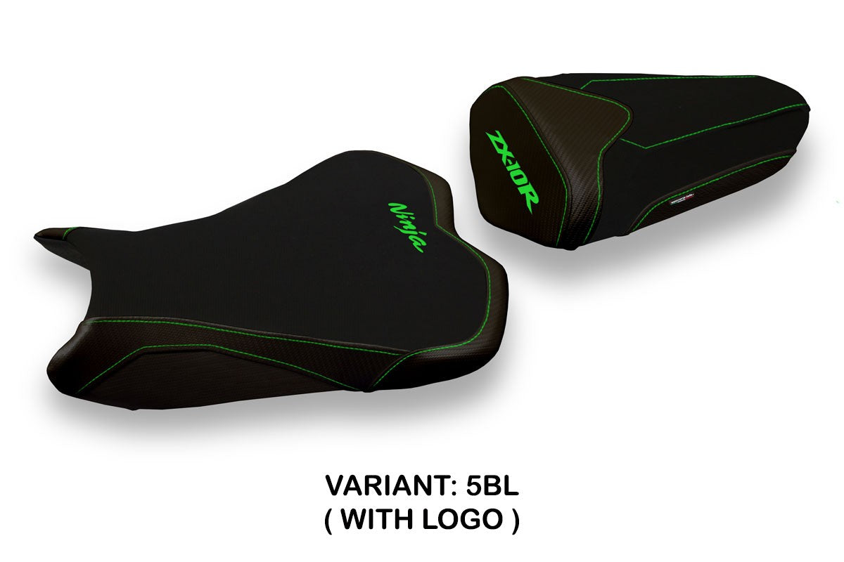 Yhteensopiva istuinpäällinen - Kawasaki Ninja ZX 10 R 2008 - 2010 - mod Riga 2