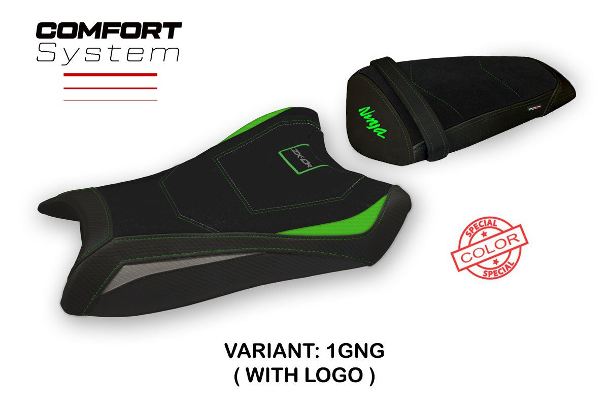 Yhteensopiva istuinpäällinen - Kawasaki Ninja ZX 10 R 2011 - 2015 - mod Ca Mau Special Color Comfort System