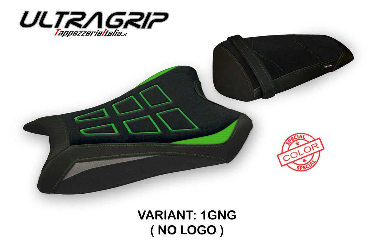 Yhteensopiva istuinpäällinen - Kawasaki Ninja ZX 10 R 2011 - 2015 - mod Perlis Special Color Ultragrip