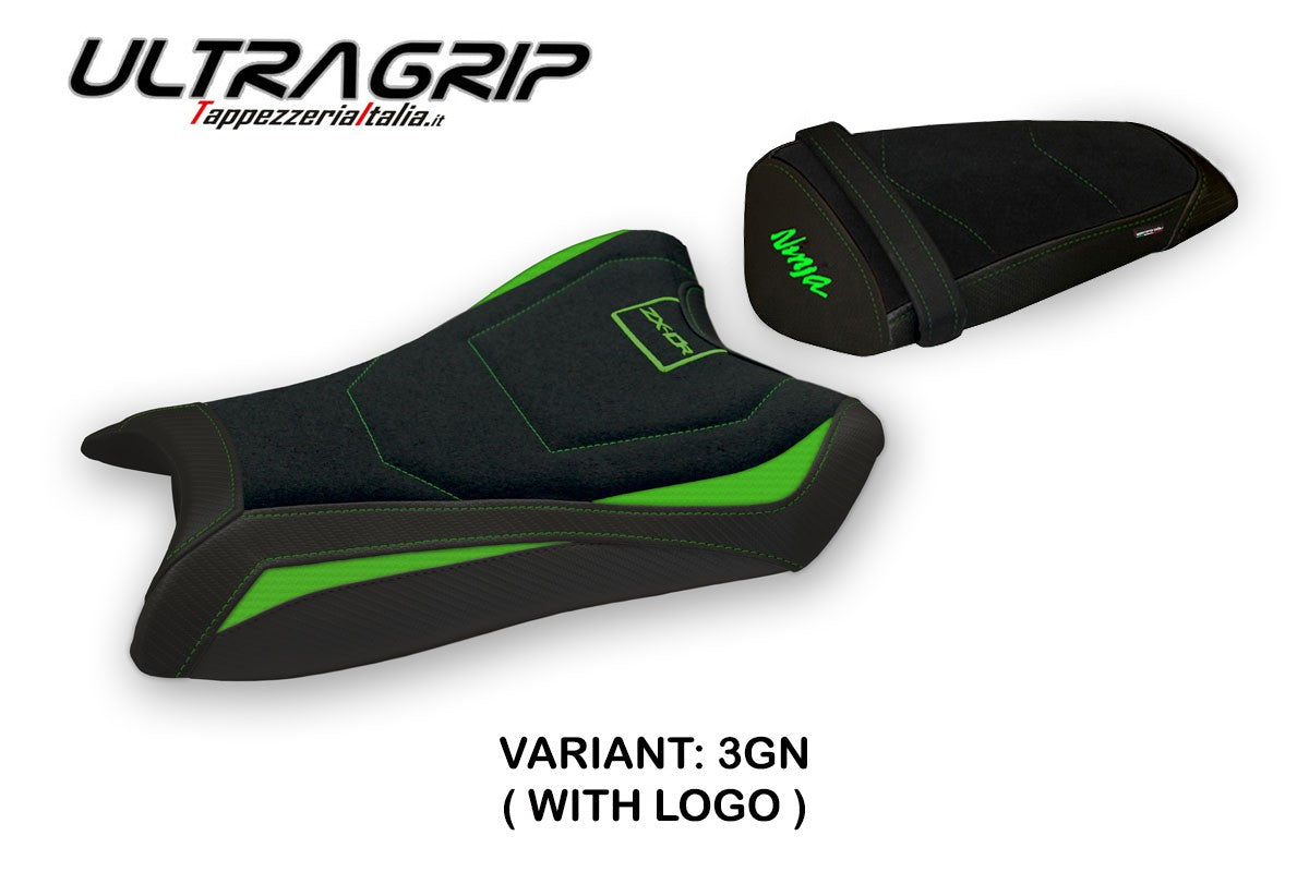 Yhteensopiva istuinpäällinen - Kawasaki Ninja ZX 10 R 2011 - 2015 - mod Rasht Ultragrip