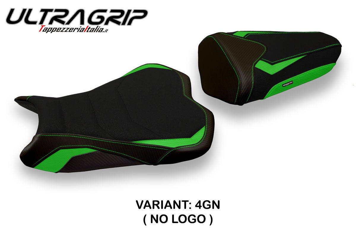 Yhteensopiva istuinpäällinen - Kawasaki Ninja ZX 6 R 2009 - 2012 - mod Cracovia 2 Ultragrip