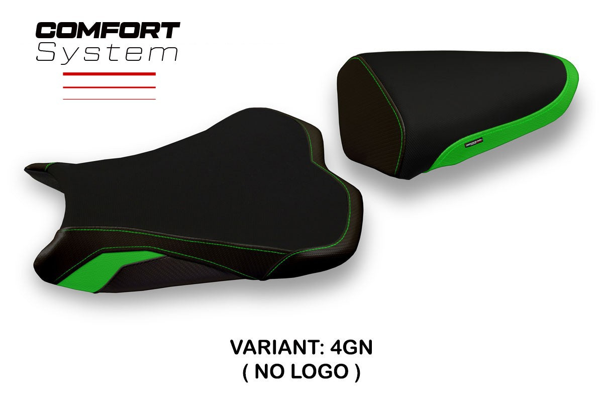Yhteensopiva istuinpäällinen - Kawasaki Ninja ZX 6 R 2009 - 2012 - mod Giacarta 2 Comfort System