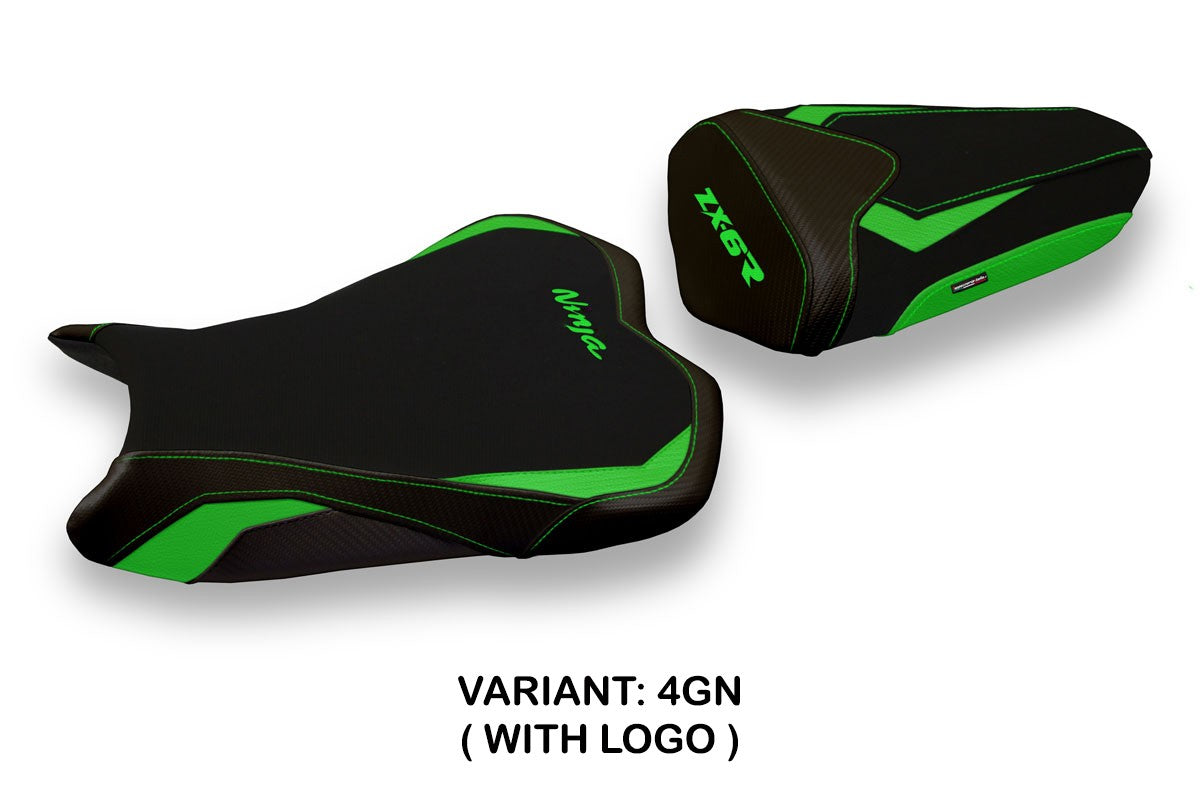 Yhteensopiva istuinpäällinen - Kawasaki Ninja ZX 6 R 2013 - 2018 - mod Astana 2
