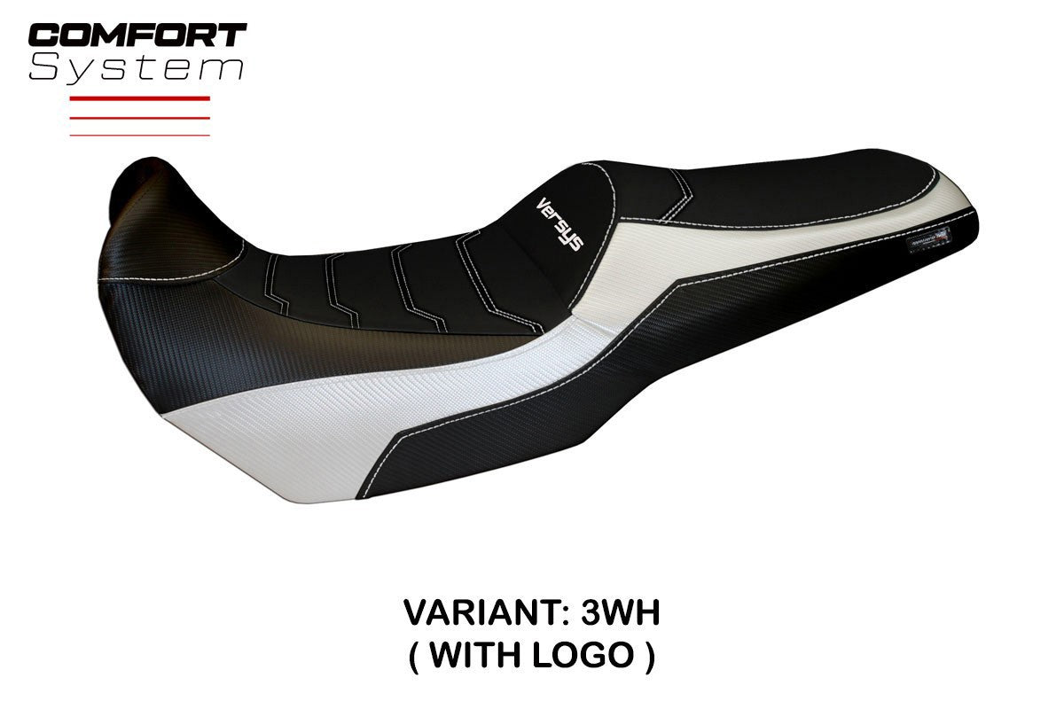 Yhteensopiva istuinpäällinen - Kawasaki Versys 1000 2011-2018 - mod Lampedusa Color Comfort System