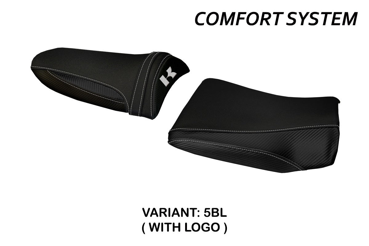 Yhteensopiva istuinpäällinen - Kawasaki Z 1000 2003 - 2006 - mod Pozzuoli 1 Comfort System