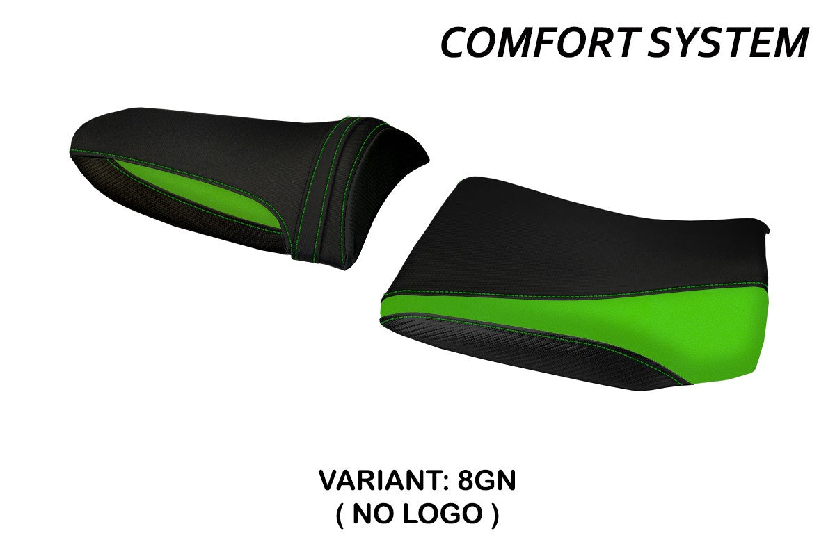 Yhteensopiva istuinpäällinen - Kawasaki Z 1000 2003 - 2006 - mod Pozzuoli 1 Comfort System