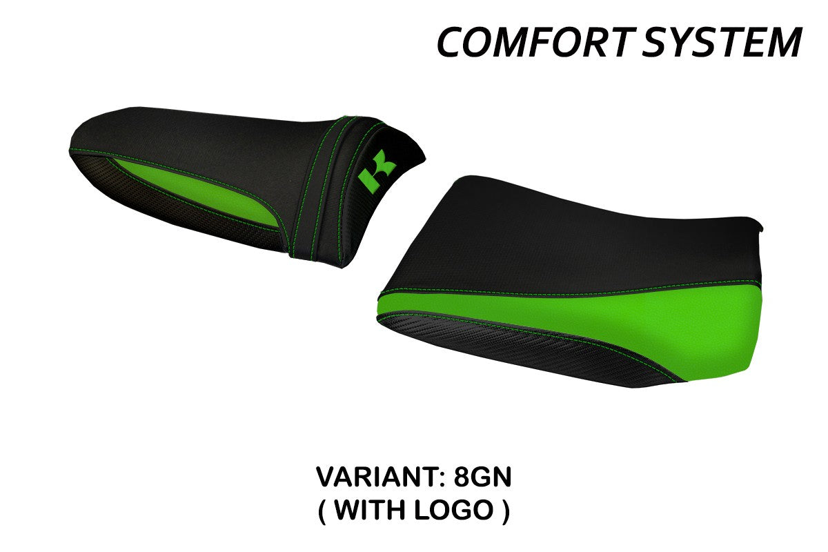 Yhteensopiva istuinpäällinen - Kawasaki Z 1000 2003 - 2006 - mod Pozzuoli 1 Comfort System