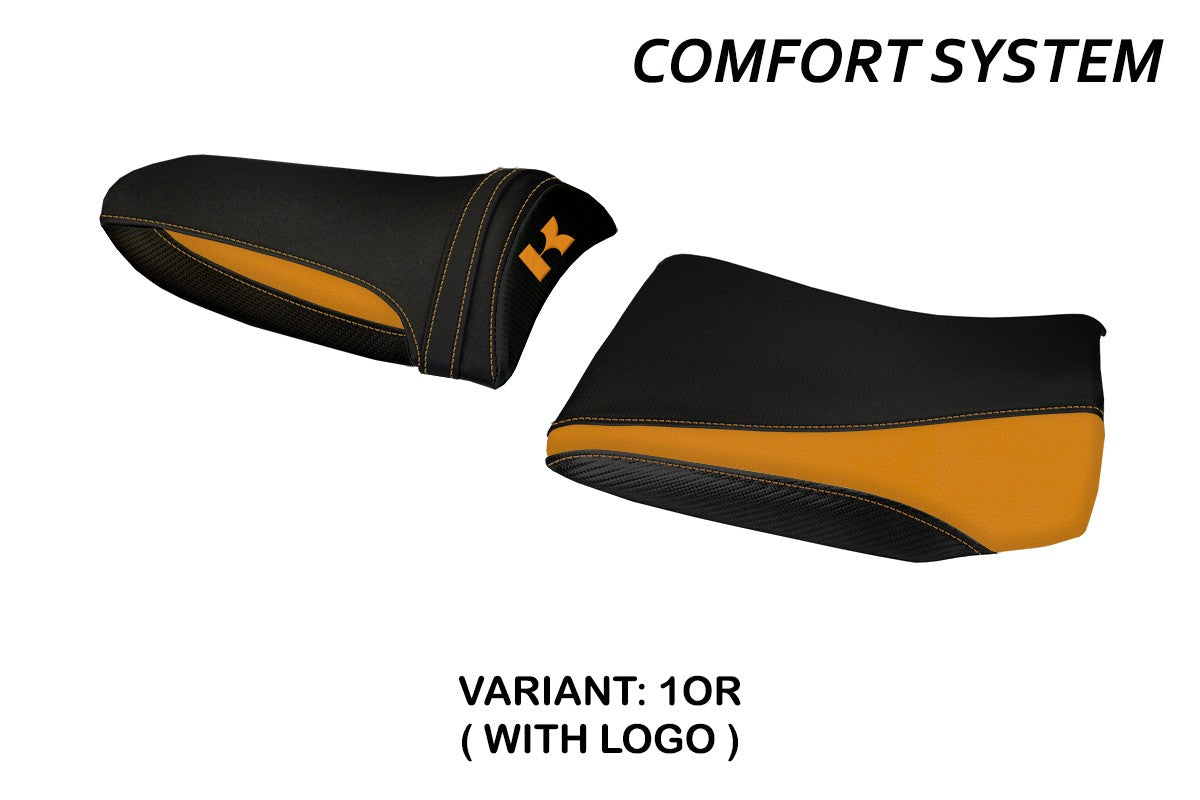 Yhteensopiva istuinpäällinen - Kawasaki Z 1000 2003 - 2006 - mod Pozzuoli 1 Comfort System