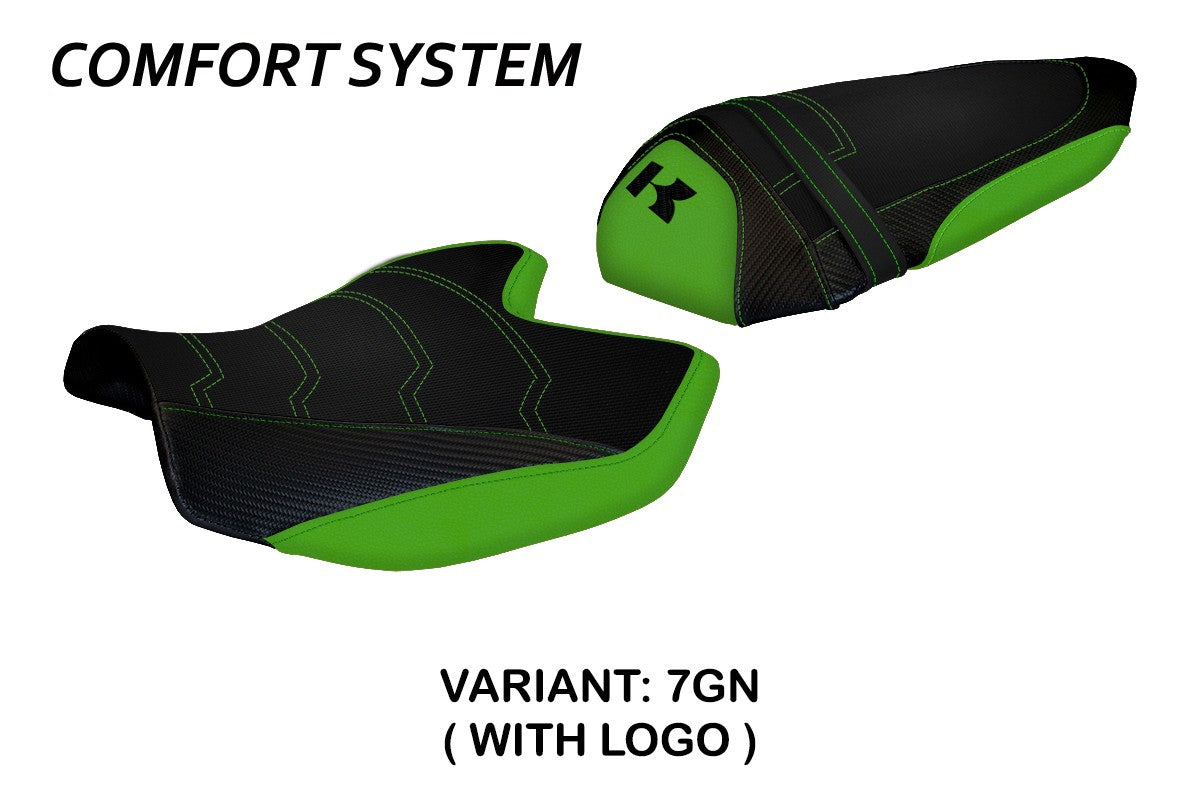 Yhteensopiva istuinpäällinen - Kawasaki Z 1000 2007 - 2009 - mod Amatrice 2 Comfort System