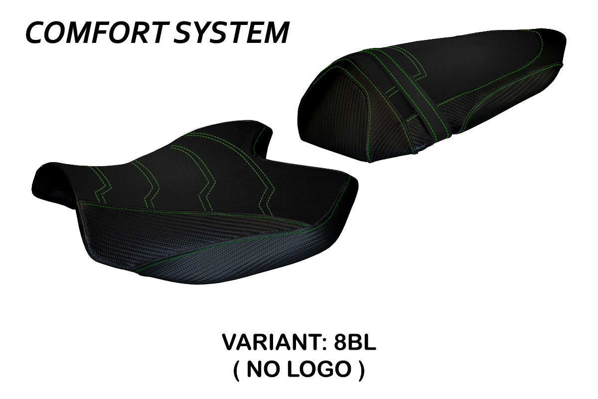 Yhteensopiva istuinpäällinen - Kawasaki Z 1000 2007 - 2009 - mod Amatrice 2 Comfort System