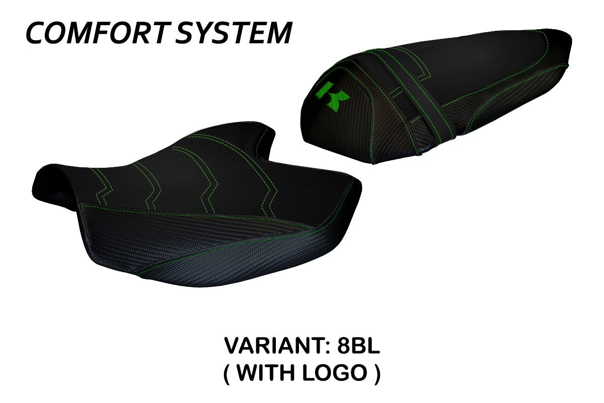 Yhteensopiva istuinpäällinen - Kawasaki Z 1000 2007 - 2009 - mod Amatrice 2 Comfort System