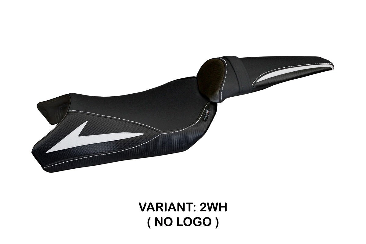 Yhteensopiva istuinpäällinen - Kawasaki Z 1000 2010-2013 - mod Berna Total Black