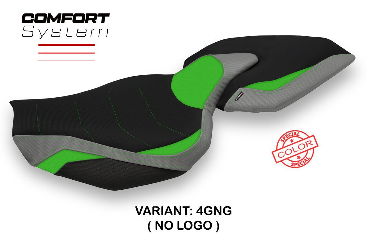 Yhteensopiva istuinpäällinen - Kawasaki Z 1000 2014-2021 - mod Special Color Comfort System