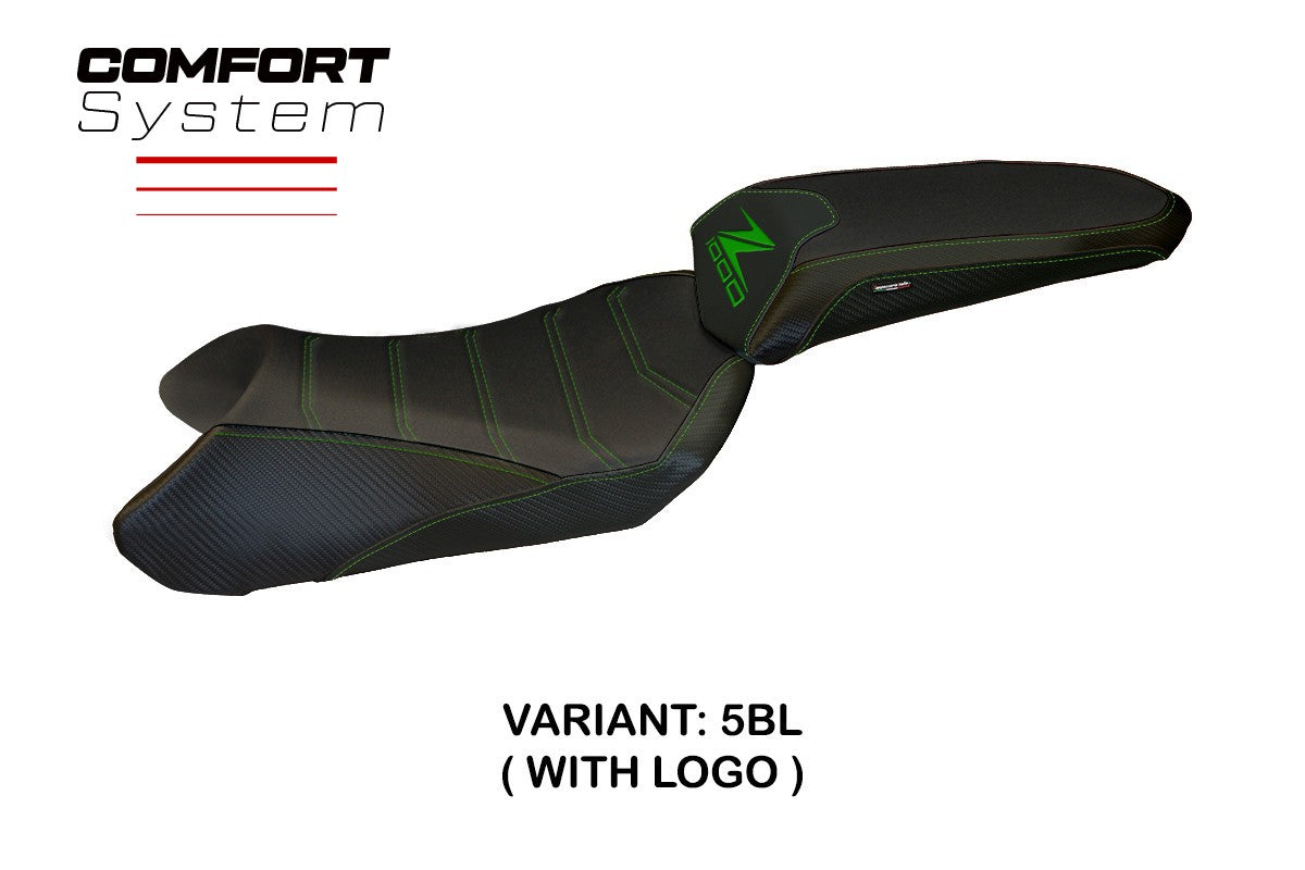 Yhteensopiva istuinpäällinen - Kawasaki Z 1000 SX 2011 - 2016 - mod Cosenza 1 Comfort System