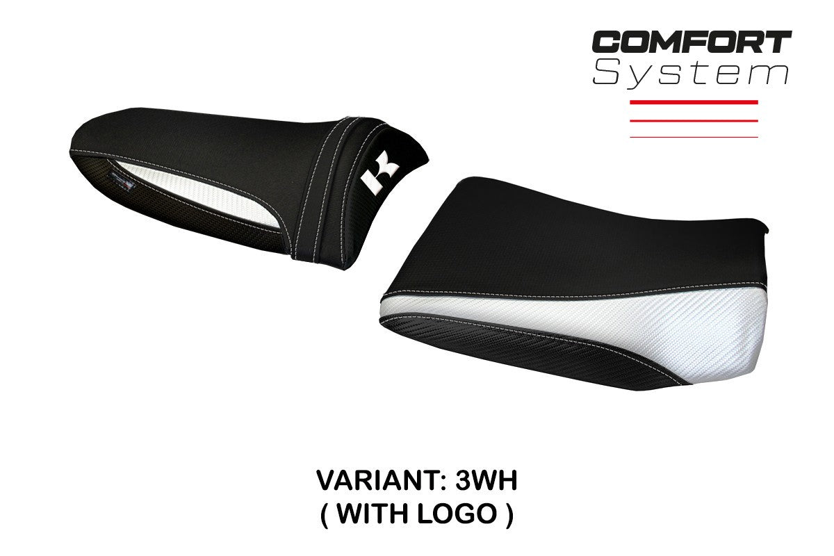 Yhteensopiva istuinpäällinen - Kawasaki Z 750 2003 - 2006 - mod Pozzuoli 1 Comfort System