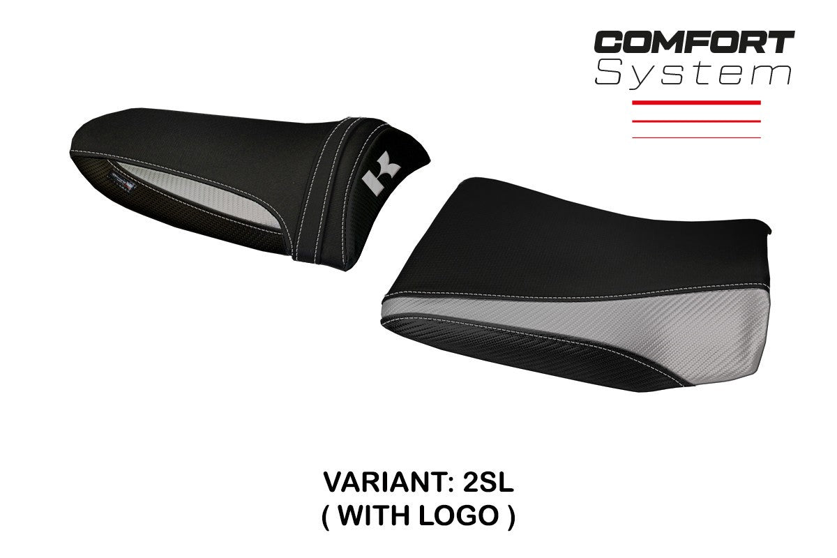 Yhteensopiva istuinpäällinen - Kawasaki Z 750 2003 - 2006 - mod Pozzuoli 1 Comfort System