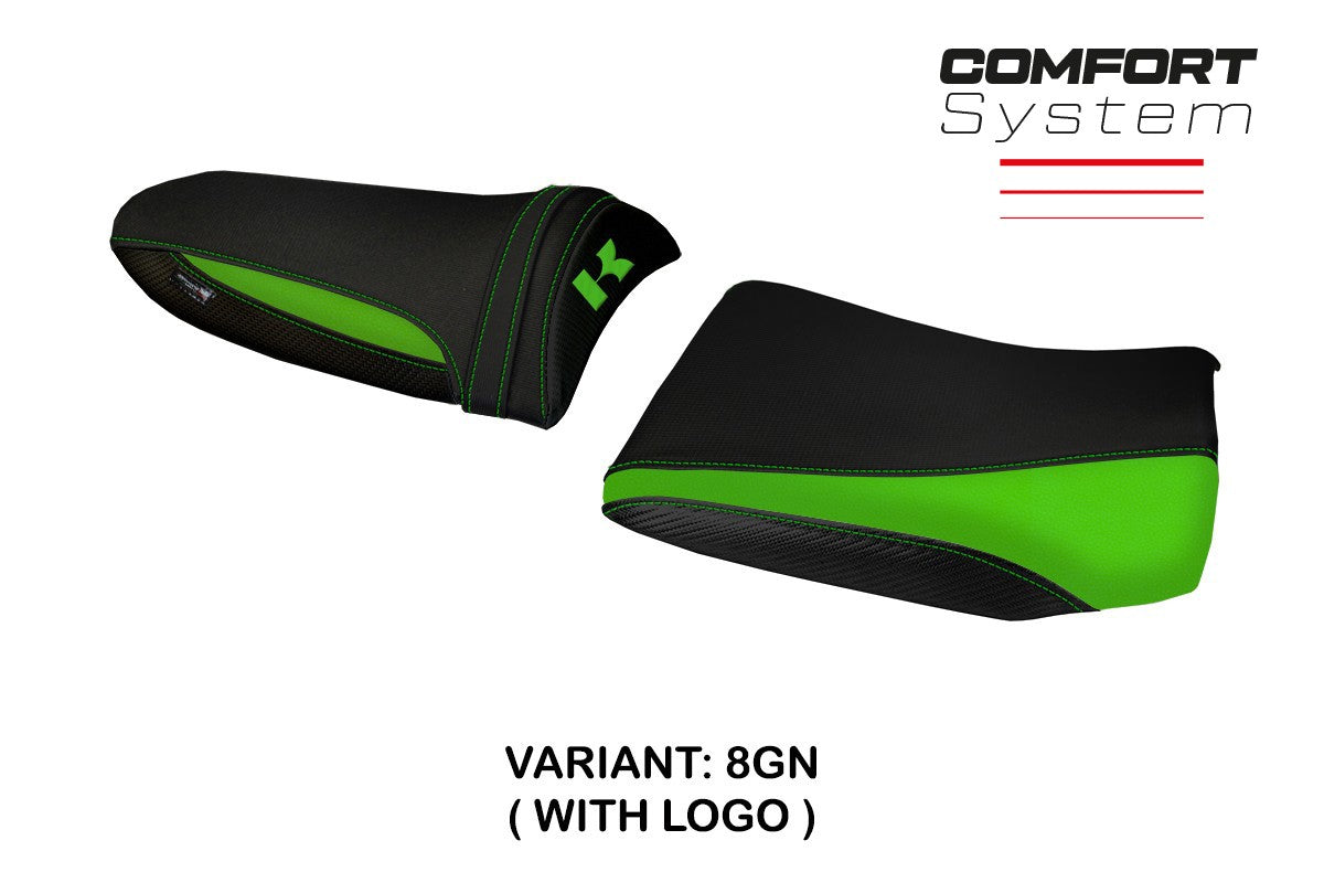 Yhteensopiva istuinpäällinen - Kawasaki Z 750 2003 - 2006 - mod Pozzuoli 1 Comfort System