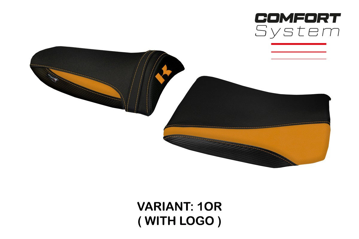 Yhteensopiva istuinpäällinen - Kawasaki Z 750 2003 - 2006 - mod Pozzuoli 1 Comfort System