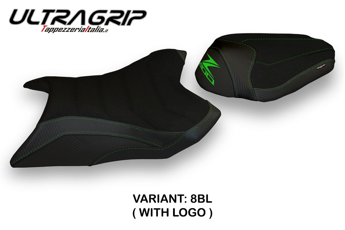 Yhteensopiva istuinpäällinen - Kawasaki Z 800 2013 - 2016 - mod Corizza 1 Ultragrip