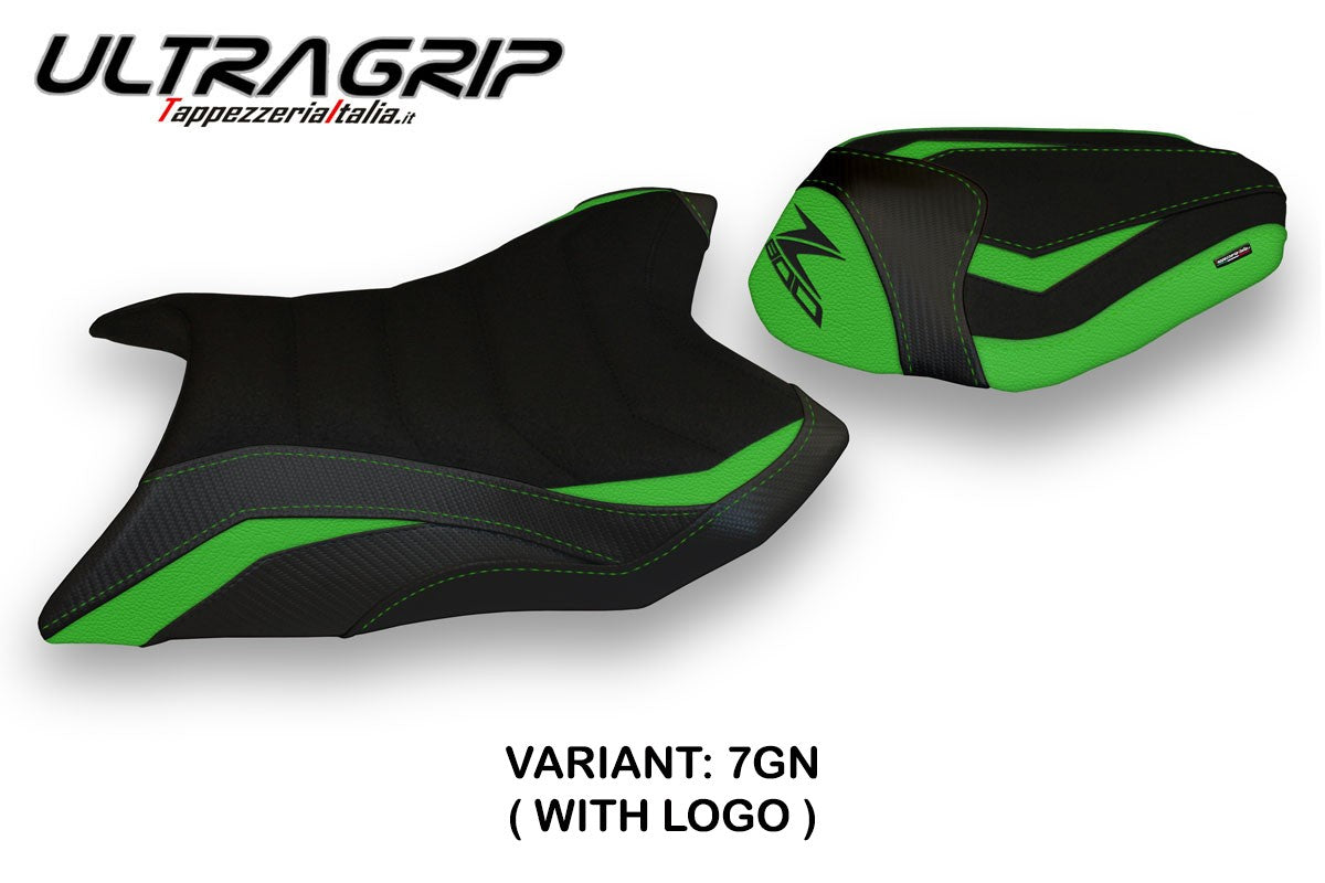 Yhteensopiva istuinpäällinen - Kawasaki Z 800 2013 - 2016 - mod Corizza 1 Ultragrip