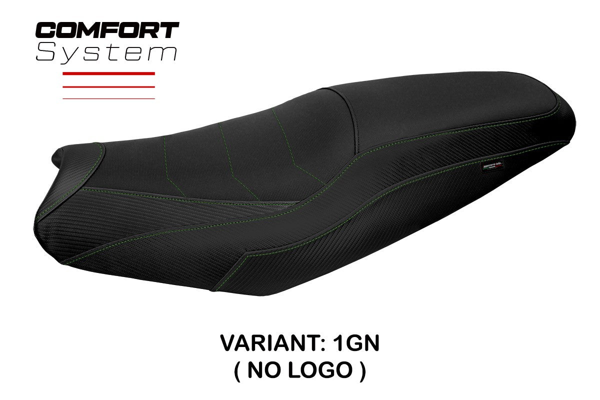 Yhteensopiva istuinpäällinen - Kawasaki ZZR 1400 2006 - 2020 - mod Belize Comfort System