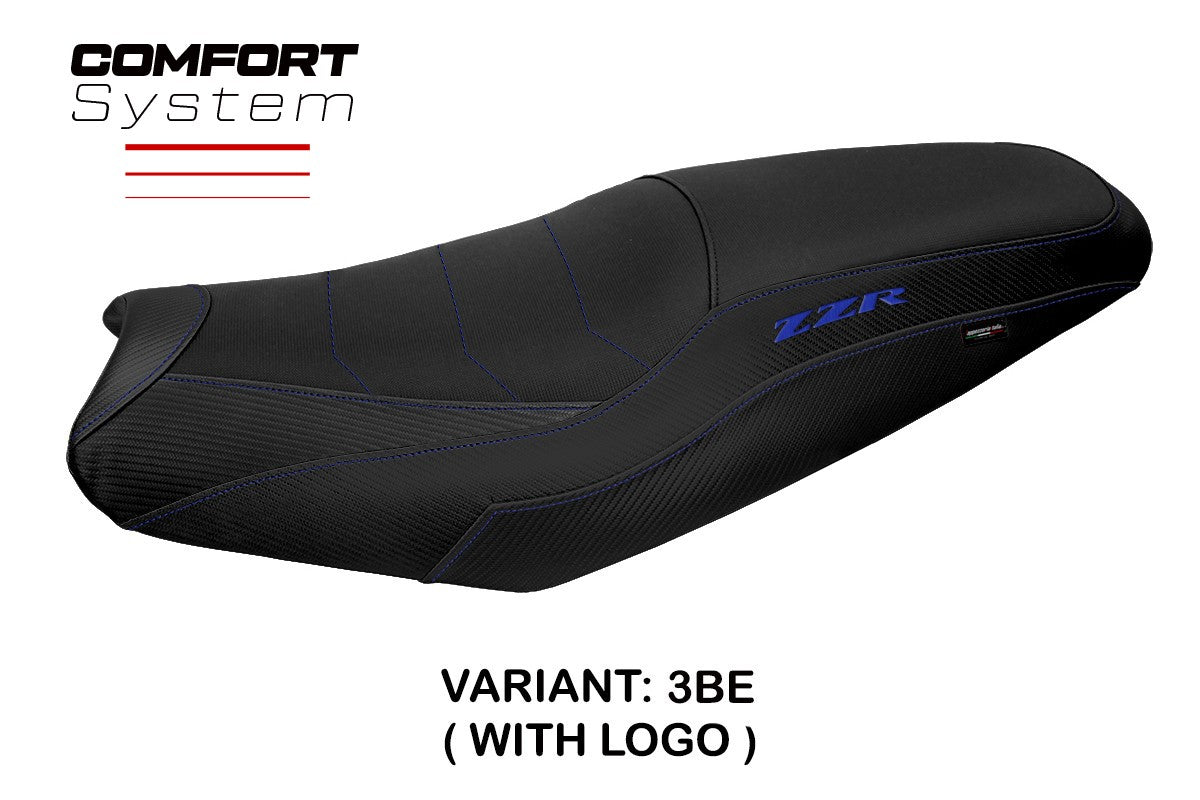 Yhteensopiva istuinpäällinen - Kawasaki ZZR 1400 2006 - 2020 - mod Belize Comfort System