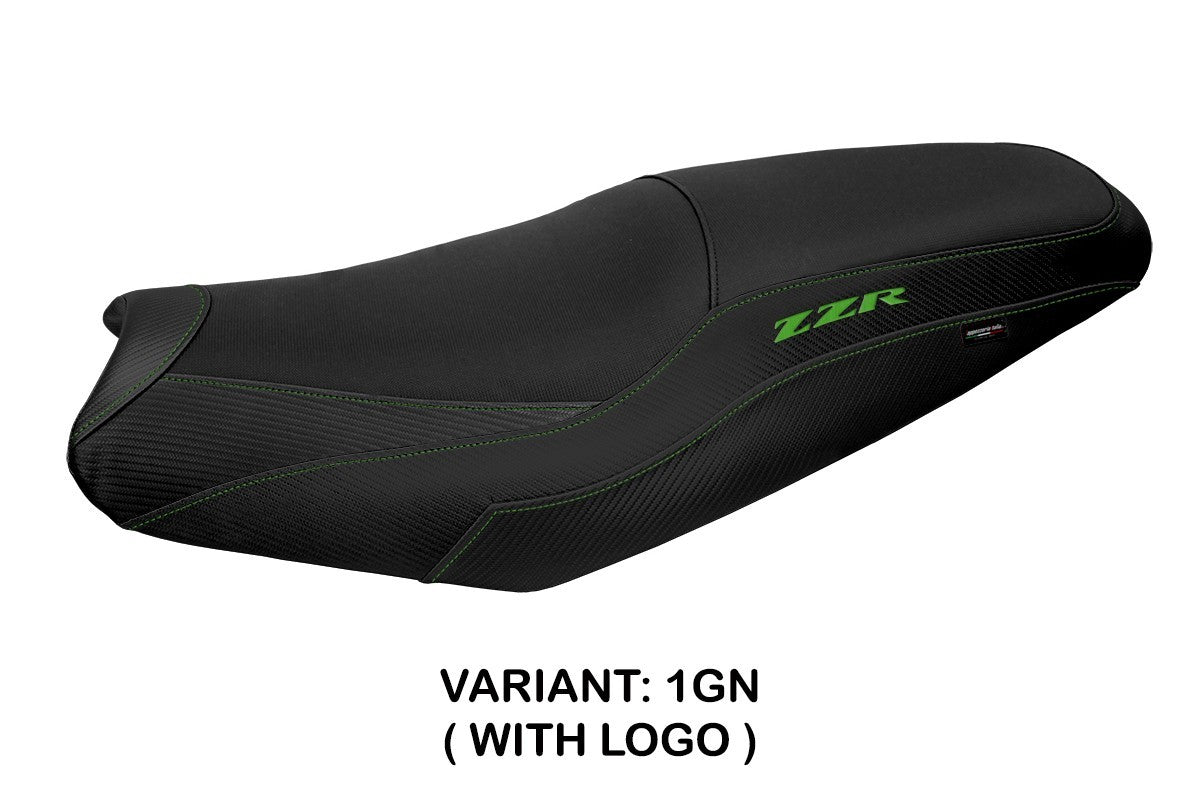 Yhteensopiva istuinpäällinen - Kawasaki ZZR 1400 2006 - 2020 - mod Belize