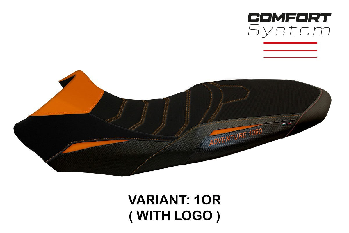 Yhteensopiva istuinpäällinen - KTM 1090 Adventure R 2017-2019 - mod Sassuolo 2 Comfort System