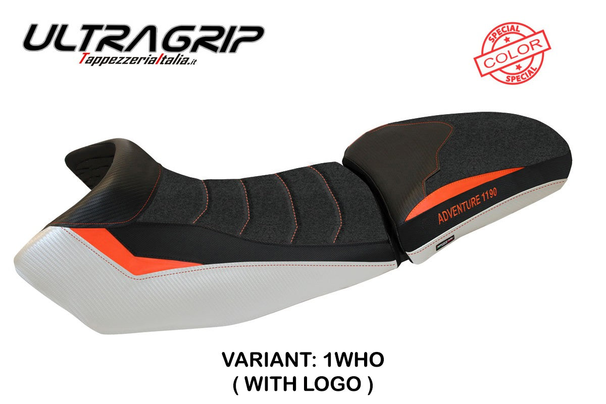 Yhteensopiva istuinpäällinen - KTM 1190 Adventure 2013-2016 - mod Fasano Special Color Ultragrip