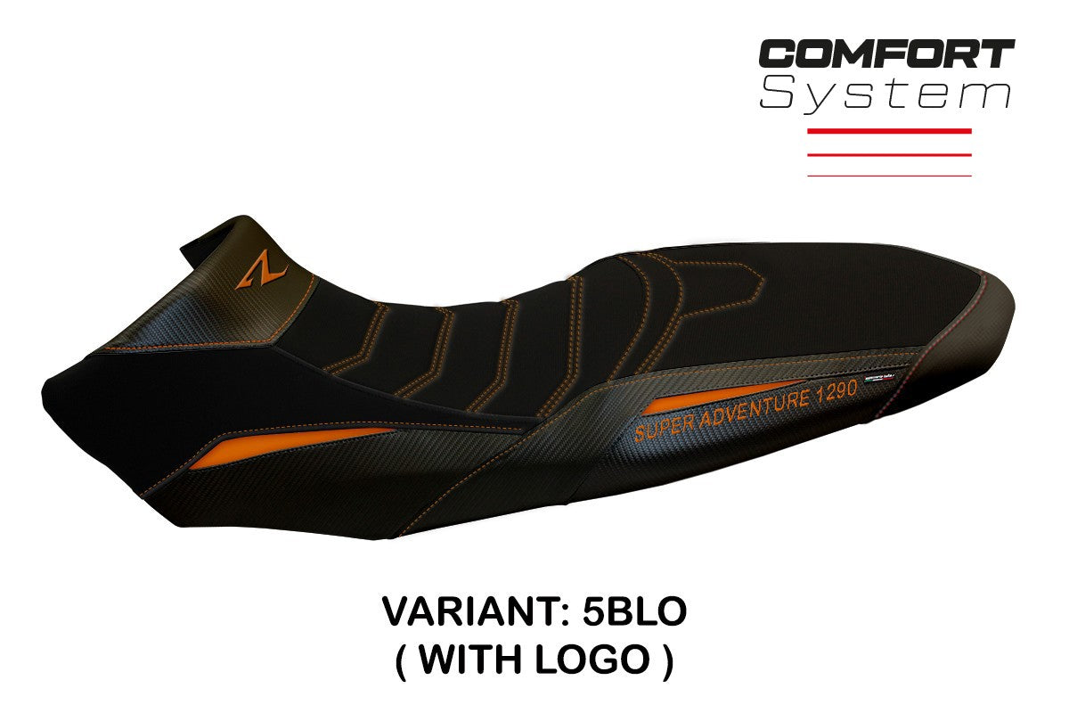 Yhteensopiva istuinpäällinen - KTM 1290 Super Adventure R 2017-2020 - mod Ginevra 2 Comfort System