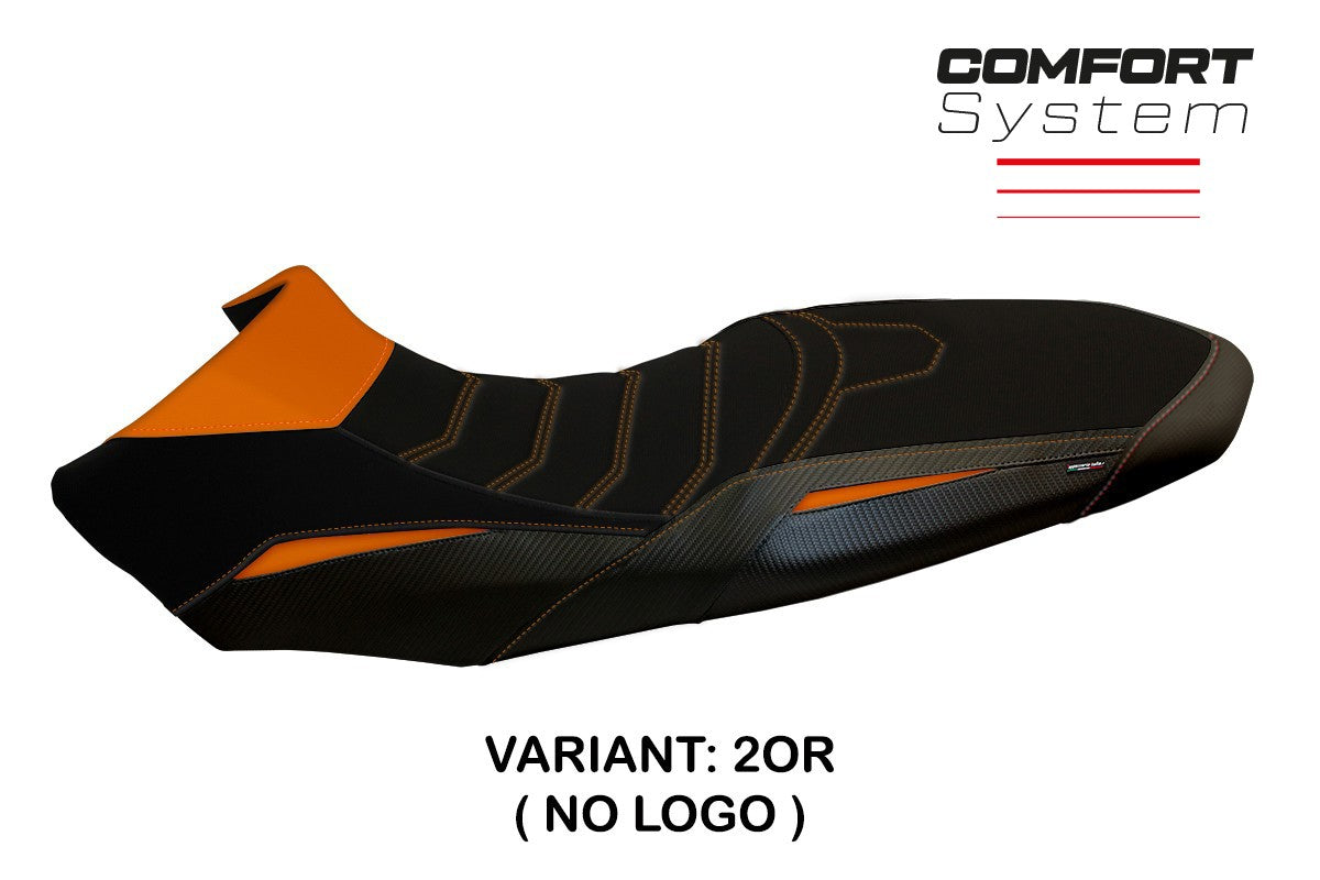 Yhteensopiva istuinpäällinen - KTM 1290 Super Adventure R 2017-2020 - mod Ginevra 2 Comfort System