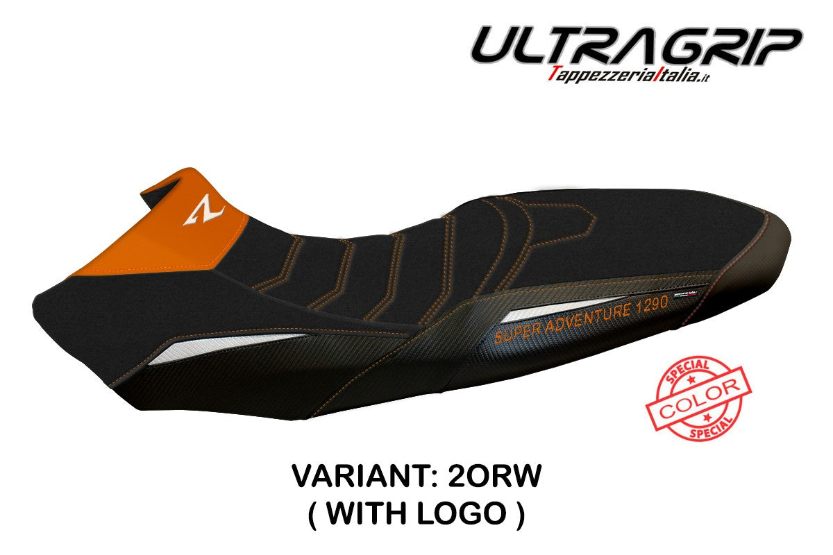 Yhteensopiva istuinpäällinen - KTM 1290 Super Adventure R 2017 - 2020 - mod Vessy Special Color Ultragrip