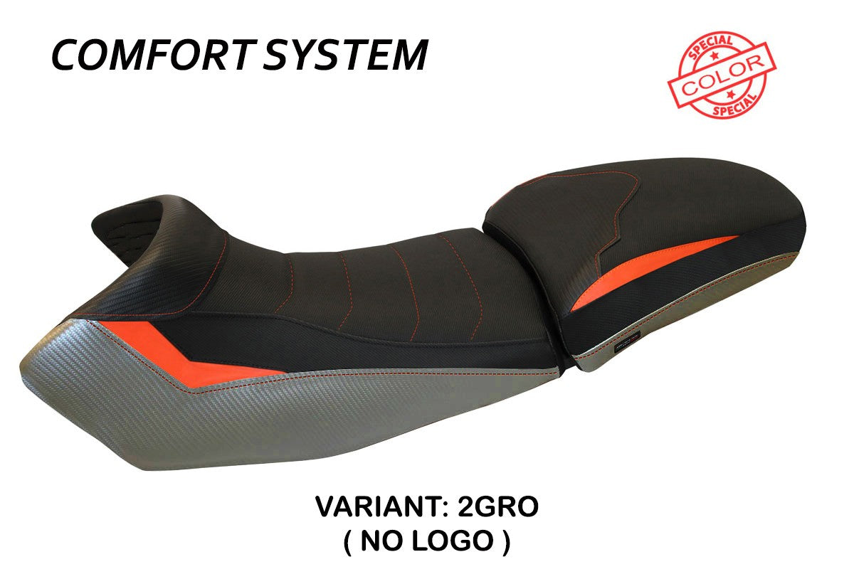 Yhteensopiva istuinpäällinen - KTM 1290 Super Adventure S-T 2015-2020 - mod Eden Special Color Comfort System