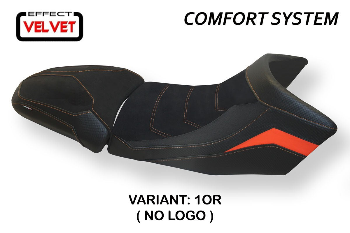 Yhteensopiva istuinpäällinen - KTM 1290 Super Adventure S-T 2015-2020 - mod Gaeta Velvet Comfort System