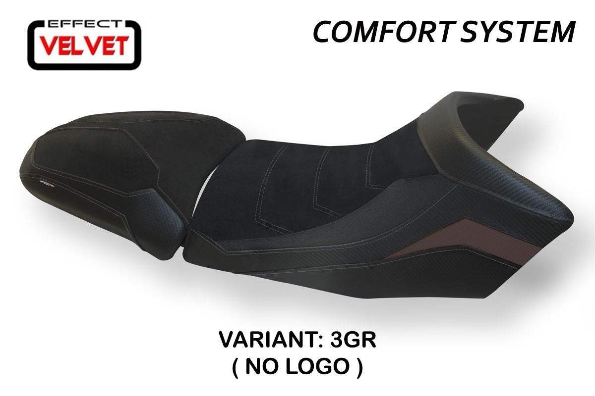 Yhteensopiva istuinpäällinen - KTM 1290 Super Adventure S-T 2015-2020 - mod Gaeta Velvet Comfort System