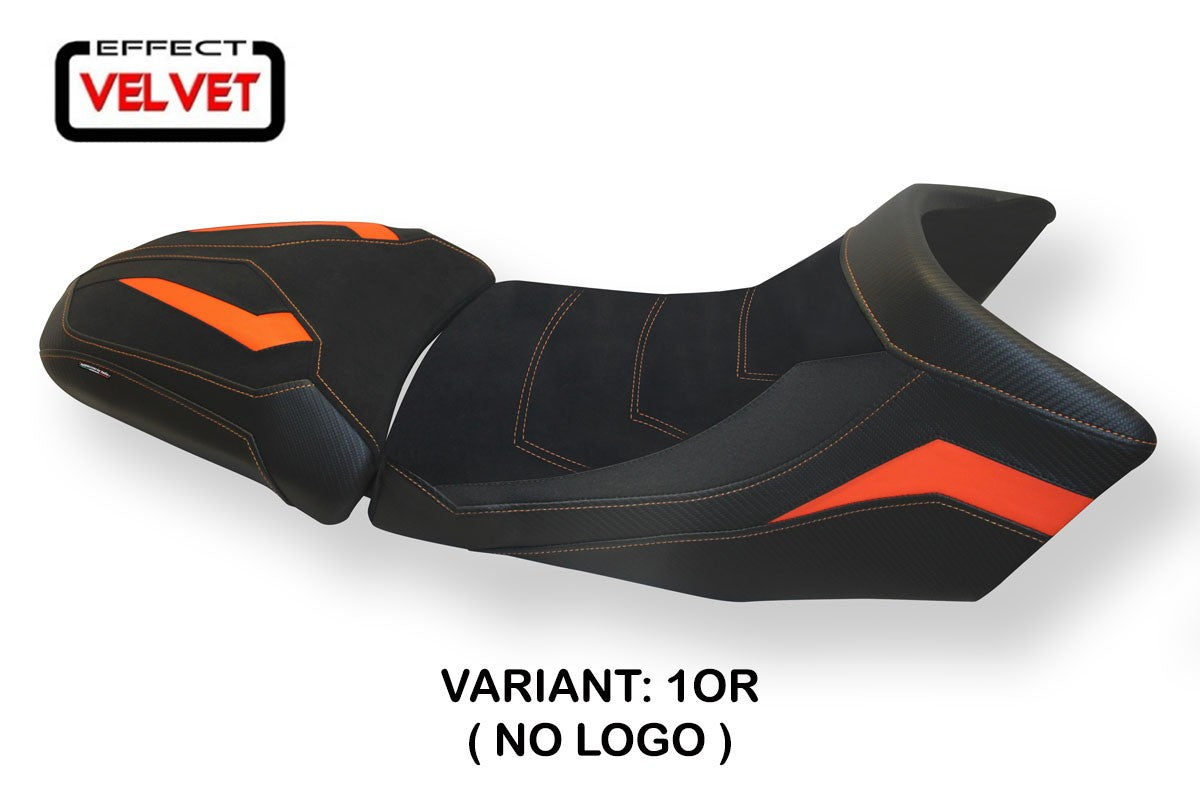 Yhteensopiva istuinpäällinen - KTM 1290 Super Adventure S-T 2015-2020 - mod Gaeta Velvet