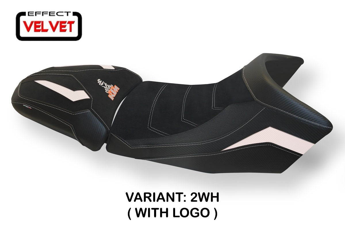 Yhteensopiva istuinpäällinen - KTM 1290 Super Adventure S-T 2015-2020 - mod Gaeta Velvet