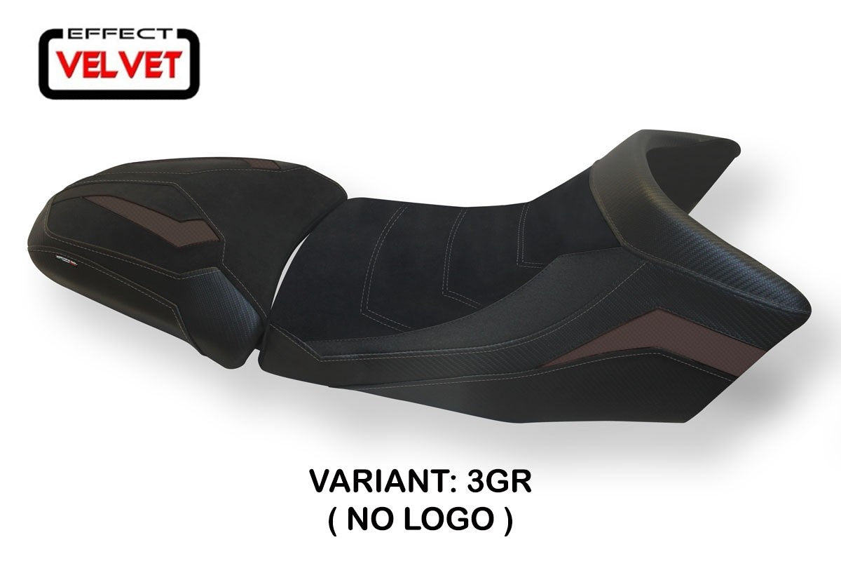 Yhteensopiva istuinpäällinen - KTM 1290 Super Adventure S-T 2015-2020 - mod Gaeta Velvet