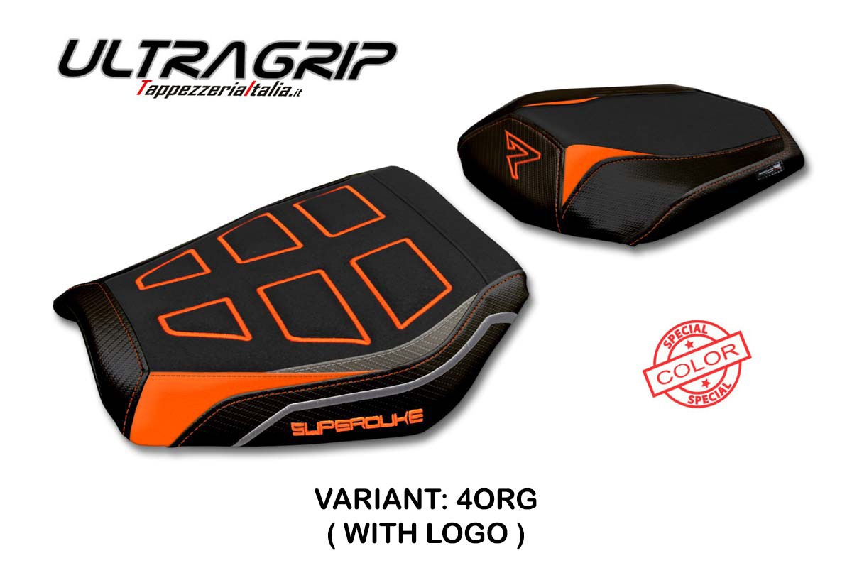 Yhteensopiva istuinpäällinen - KTM 1290 Super Duke R 2020 - 2023 - mod Delhi Ultragrip