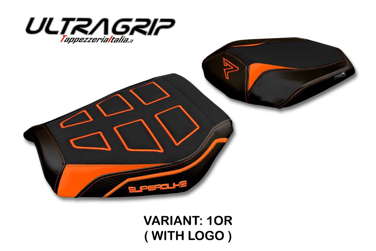 Yhteensopiva istuinpäällinen - KTM 1290 Super Duke R 2020 - 2023 - mod Delhi Ultragrip