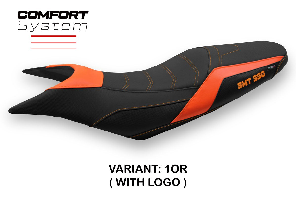 Yhteensopiva istuinpäällinen - KTM 990 Supermoto T 2009 - 2016 - mod Pompei Comfort System