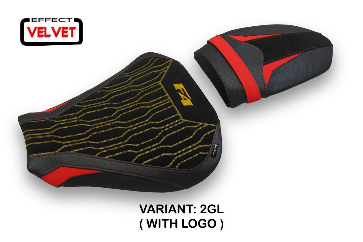 Yhteensopiva istuinpäällinen - MV Agusta F4 2010-2020 - mod Lendorf Velvet