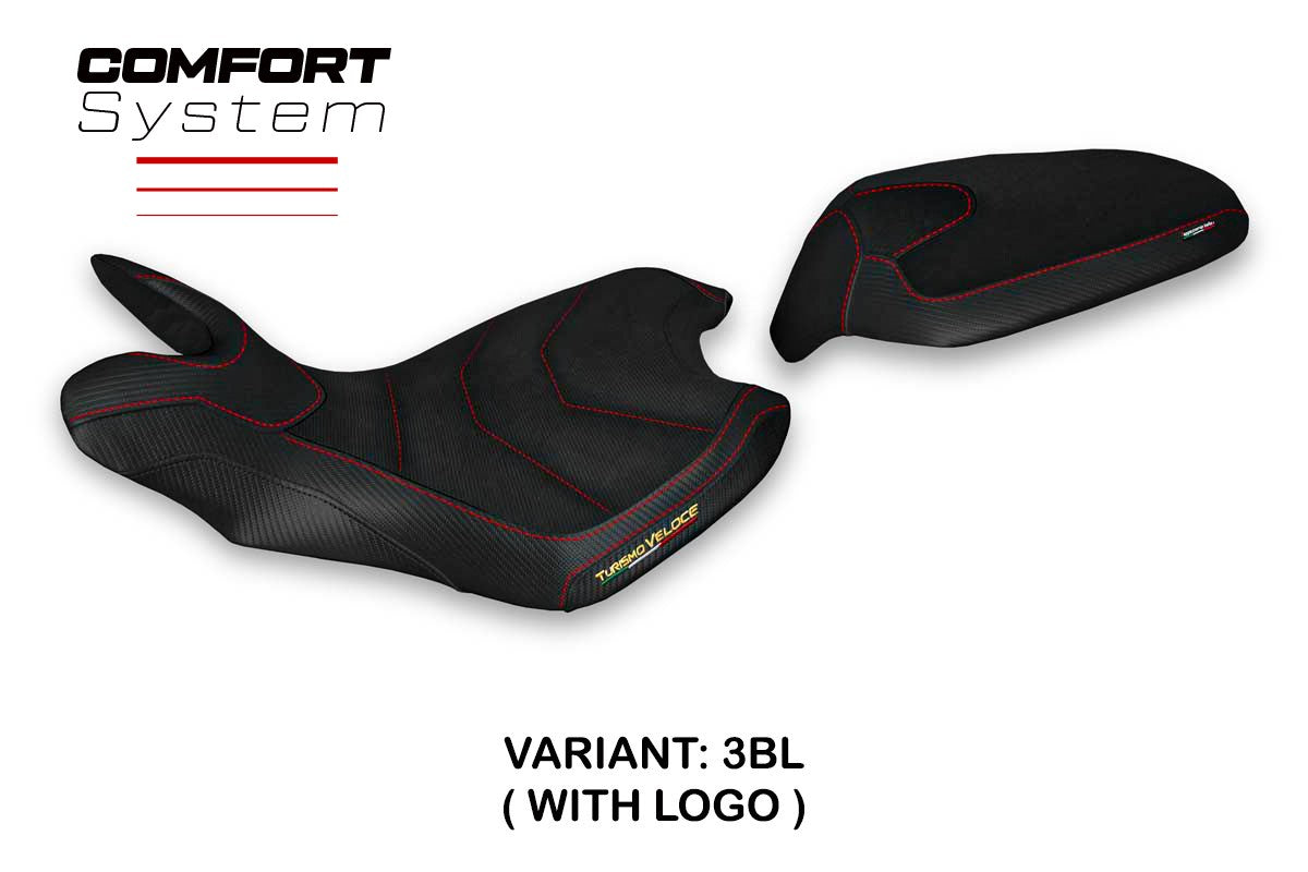 Yhteensopiva istuinpäällinen - MV Agusta Turismo Veloce 2021-2025 - Lindt Comfort System -malliin