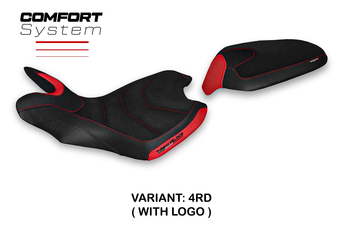 Yhteensopiva istuinpäällinen - MV Agusta Turismo Veloce 2021-2025 - Lindt Comfort System -malliin