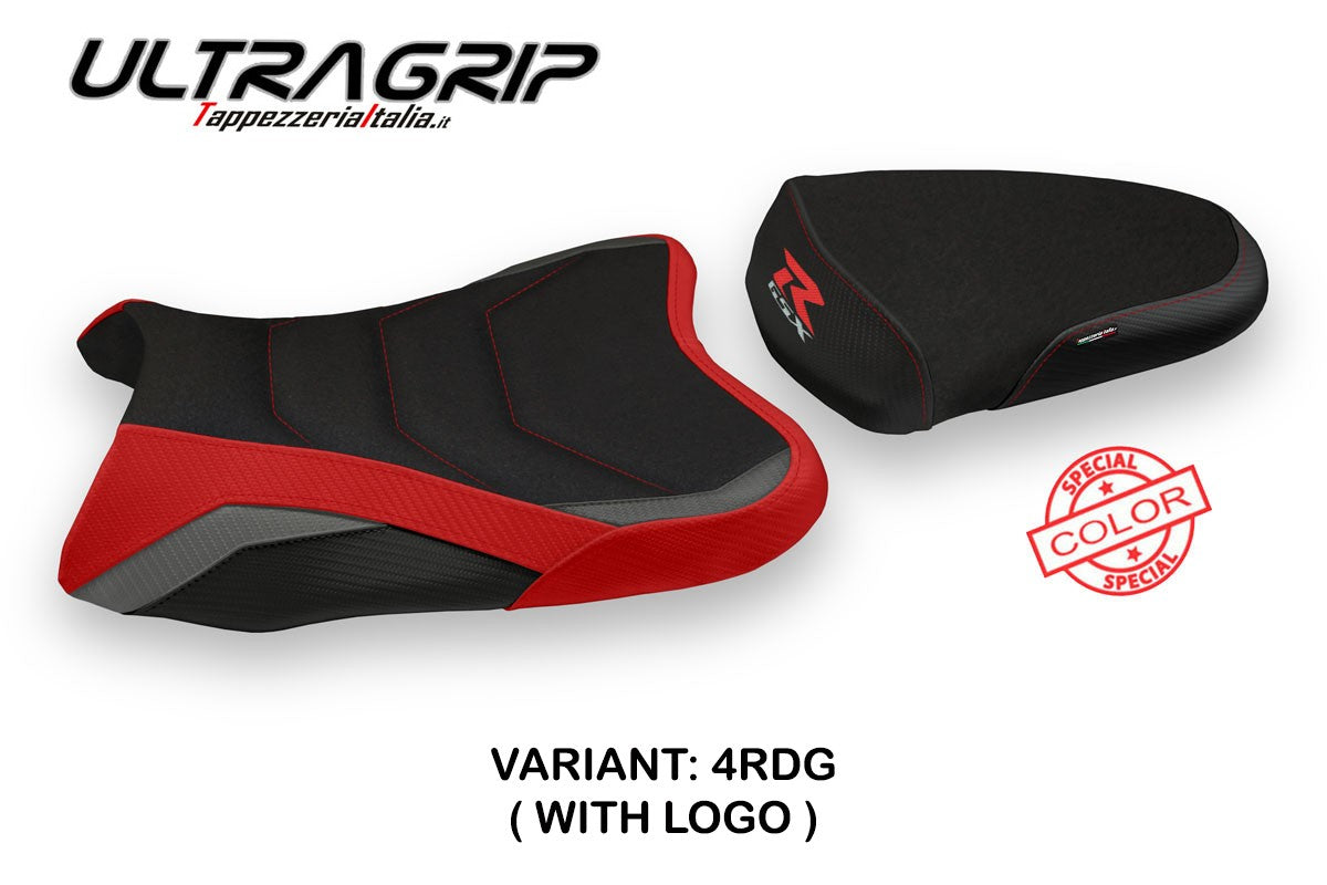 Yhteensopiva istuinpäällinen - Suzuki GSX R 1000 2007-2008 - mod Ginostra Special Color Ultragrip