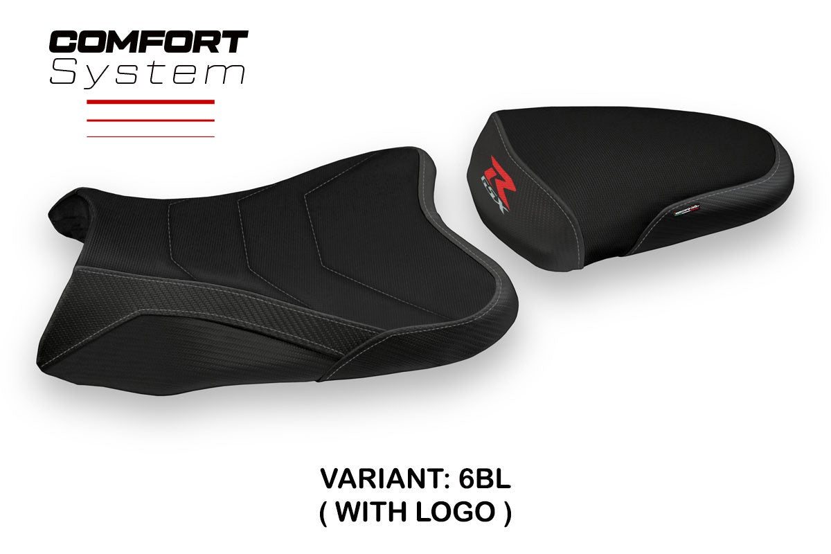 Yhteensopiva istuinpäällinen - Suzuki GSX R 1000 2007-2008 - mod Rabbi 1 Comfort System